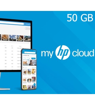 Hewlett Packard - myHPcloud Cloud Storage 50 GB NZ Key 